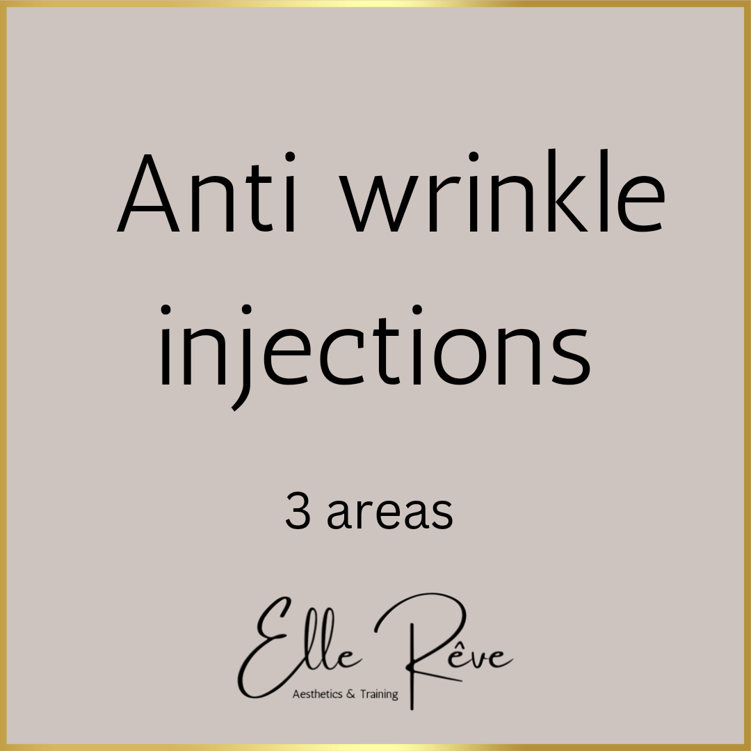 Anti wrinkle injections